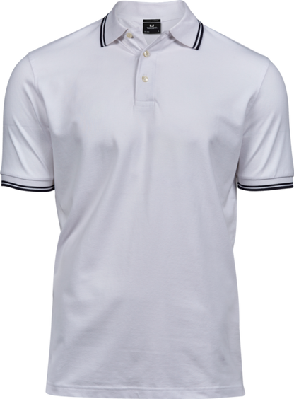 Tee Jays Men's Luxury Stripe Stretch Polo