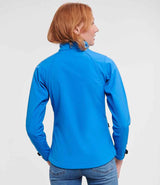 Russell Athletic Ladies Soft Shell Jacket | Azure thumbnail 2