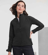 Russell Athletic Ladies Soft Shell Jacket | Black thumbnail 3