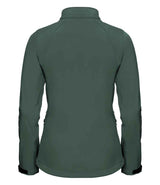 Russell Athletic Ladies Soft Shell Jacket | Bottle Green thumbnail 5