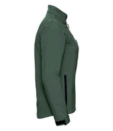 Russell Athletic Ladies Soft Shell Jacket | Bottle Green thumbnail 6