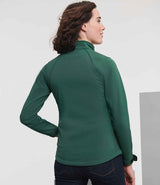 Russell Athletic Ladies Soft Shell Jacket | Bottle Green thumbnail 2