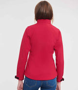 Russell Athletic Ladies Soft Shell Jacket | Classic Red thumbnail 2