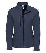 Russell Athletic Ladies Soft Shell Jacket | French Navy thumbnail 4