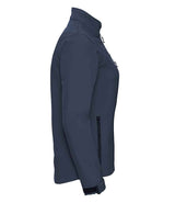 Russell Athletic Ladies Soft Shell Jacket | French Navy thumbnail 6