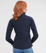 Russell Athletic Ladies Soft Shell Jacket | French Navy thumbnail 2
