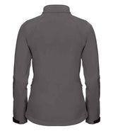 Russell Athletic Ladies Soft Shell Jacket | Titanium thumbnail 5