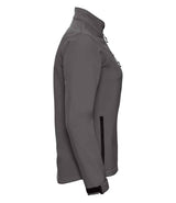 Russell Athletic Ladies Soft Shell Jacket | Titanium thumbnail 6