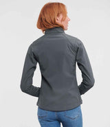 Russell Athletic Ladies Soft Shell Jacket | Titanium thumbnail 2