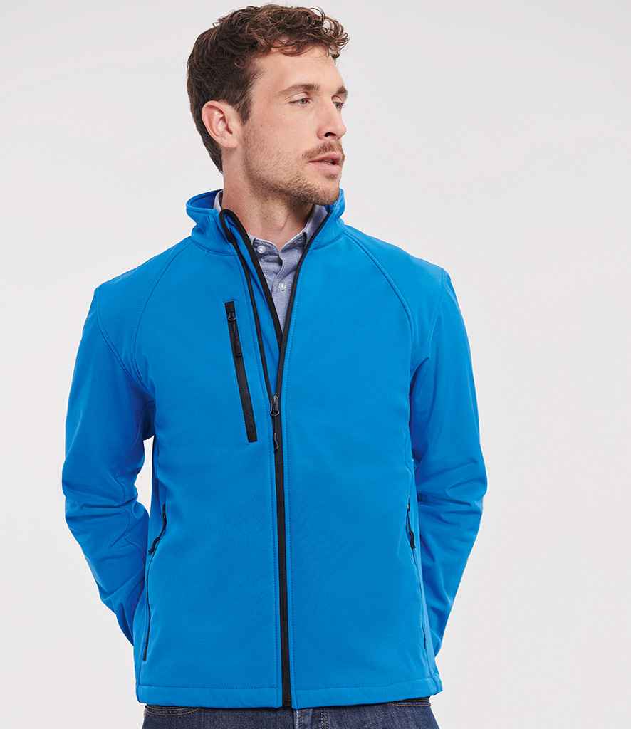 Russell Athletic Soft Shell Jacket | Azure