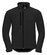 Russell Athletic Soft Shell Jacket | Black thumbnail 4