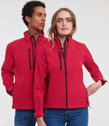 Russell Athletic Soft Shell Jacket | Classic Red thumbnail 1
