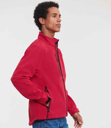 Russell Athletic Soft Shell Jacket | Classic Red thumbnail 4