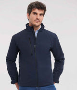 Russell Athletic Soft Shell Jacket | French Navy thumbnail 1
