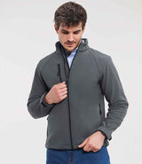 Russell Athletic Soft Shell Jacket | Titanium thumbnail 1