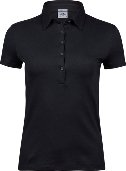Tee Jays Women's Pima Cotton Interlock Polo