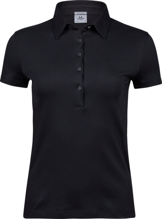 Tee Jays Women's Pima Cotton Interlock Polo
