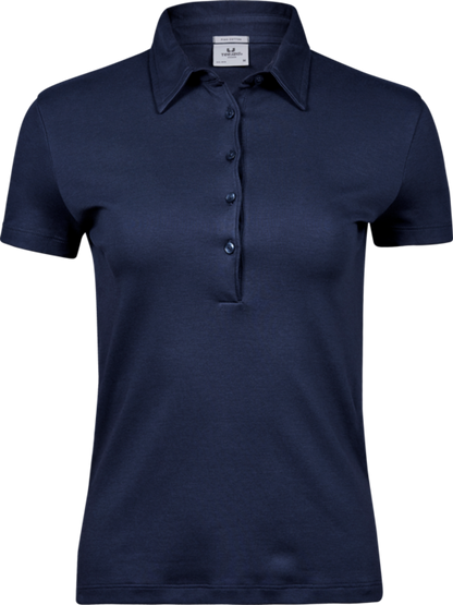 Tee Jays Women's Pima Cotton Interlock Polo