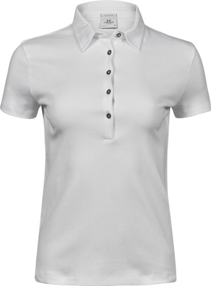 Tee Jays Women's Pima Cotton Interlock Polo