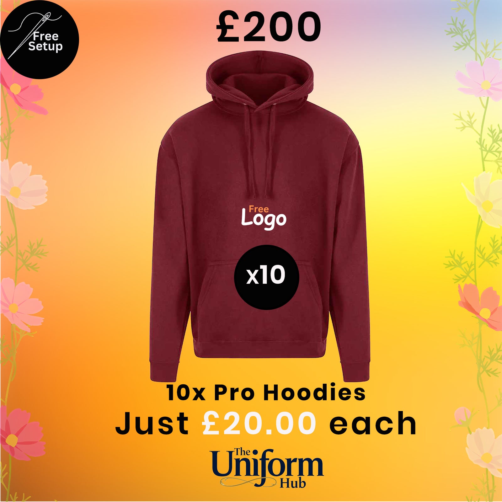 Pro Hoodie Deal x10