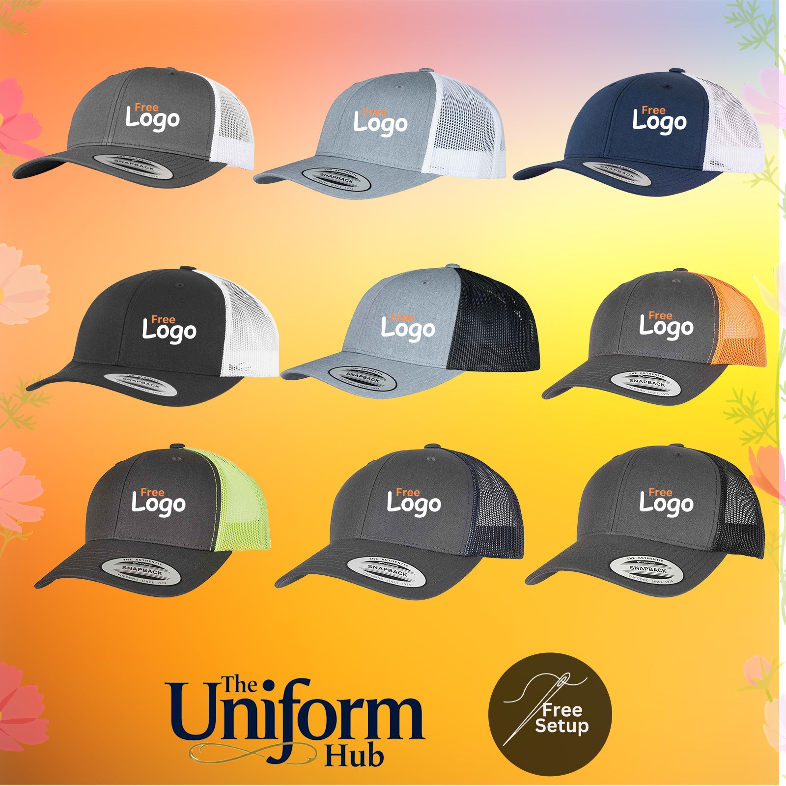 Summer Deals - Bestselling Trucker Caps x12