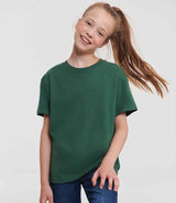 Russell Athletic Kids Classic Ringspun T-Shirt | Bottle Green thumbnail 1