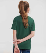 Russell Athletic Kids Classic Ringspun T-Shirt | Bottle Green thumbnail 2