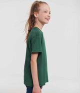 Russell Athletic Kids Classic Ringspun T-Shirt | Bottle Green thumbnail 3