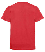Russell Athletic Kids Classic Ringspun T-Shirt | Bright Red thumbnail 5