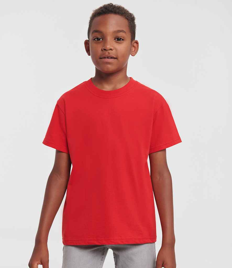 Russell Athletic Kids Classic Ringspun T-Shirt | Bright Red