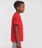 Russell Athletic Kids Classic Ringspun T-Shirt | Bright Red thumbnail 3