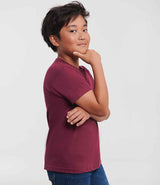 Russell Athletic Kids Classic Ringspun T-Shirt | Burgundy thumbnail 3