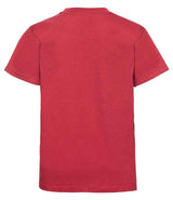 Russell Athletic Kids Classic Ringspun T-Shirt | Classic Red thumbnail 5