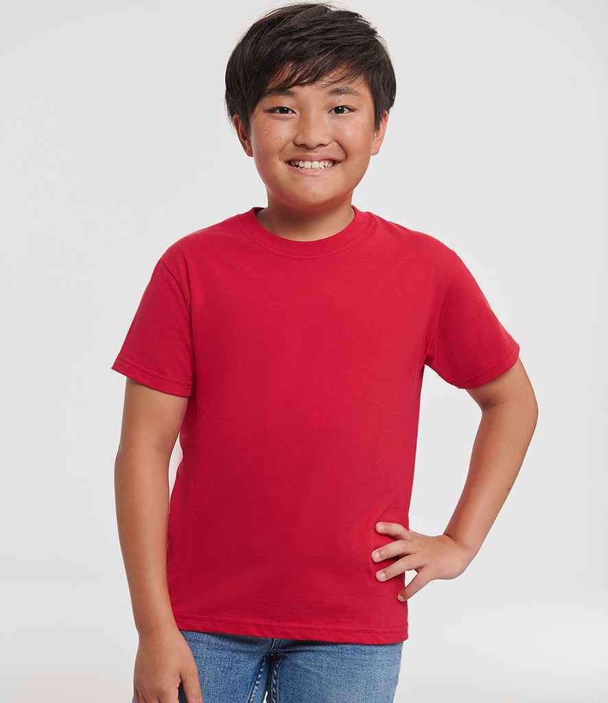 Russell Athletic Kids Classic Ringspun T-Shirt | Classic Red