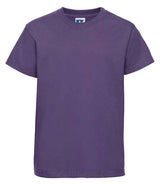 Russell Athletic Kids Classic Ringspun T-Shirt | Purple thumbnail 4
