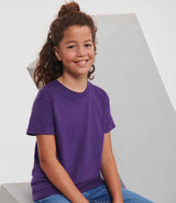 Russell Athletic Kids Classic Ringspun T-Shirt | Purple thumbnail 1