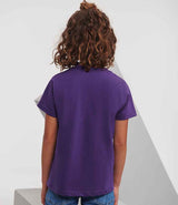Russell Athletic Kids Classic Ringspun T-Shirt | Purple thumbnail 2