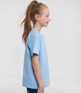 Russell Athletic Kids Classic Ringspun T-Shirt | Sky Blue thumbnail 3