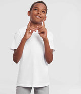 Russell Athletic Kids Classic Ringspun T-Shirt | White thumbnail 1