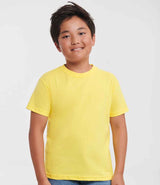Russell Athletic Kids Classic Ringspun T-Shirt | Yellow thumbnail 1