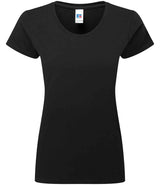 Russell Athletic Ladies Authentic Classic Ringspun T-Shirt | Black thumbnail 5