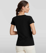 Russell Athletic Ladies Authentic Classic Ringspun T-Shirt | Black thumbnail 3