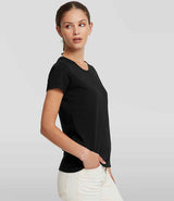 Russell Athletic Ladies Authentic Classic Ringspun T-Shirt | Black thumbnail 4