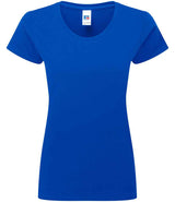 Russell Athletic Ladies Authentic Classic Ringspun T-Shirt | Bright Royal thumbnail 4