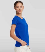 Russell Athletic Ladies Authentic Classic Ringspun T-Shirt | Bright Royal thumbnail 3