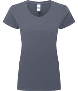 Russell Athletic Ladies Authentic Classic Ringspun T-Shirt | Convoy Grey thumbnail 4