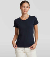 Russell Athletic Ladies Authentic Classic Ringspun T-Shirt | French Navy thumbnail 1