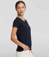 Russell Athletic Ladies Authentic Classic Ringspun T-Shirt | French Navy thumbnail 3