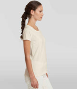 Russell Athletic Ladies Authentic Classic Ringspun T-Shirt | Natural thumbnail 3