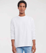 Russell Athletic Classic Long Sleeve T-Shirt | White thumbnail 1